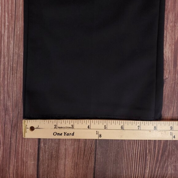 *READ DESC* NWT Zanella Mens Size 34 Devon Black 100% Wool Pants Made in Italy - Picture 13 of 13